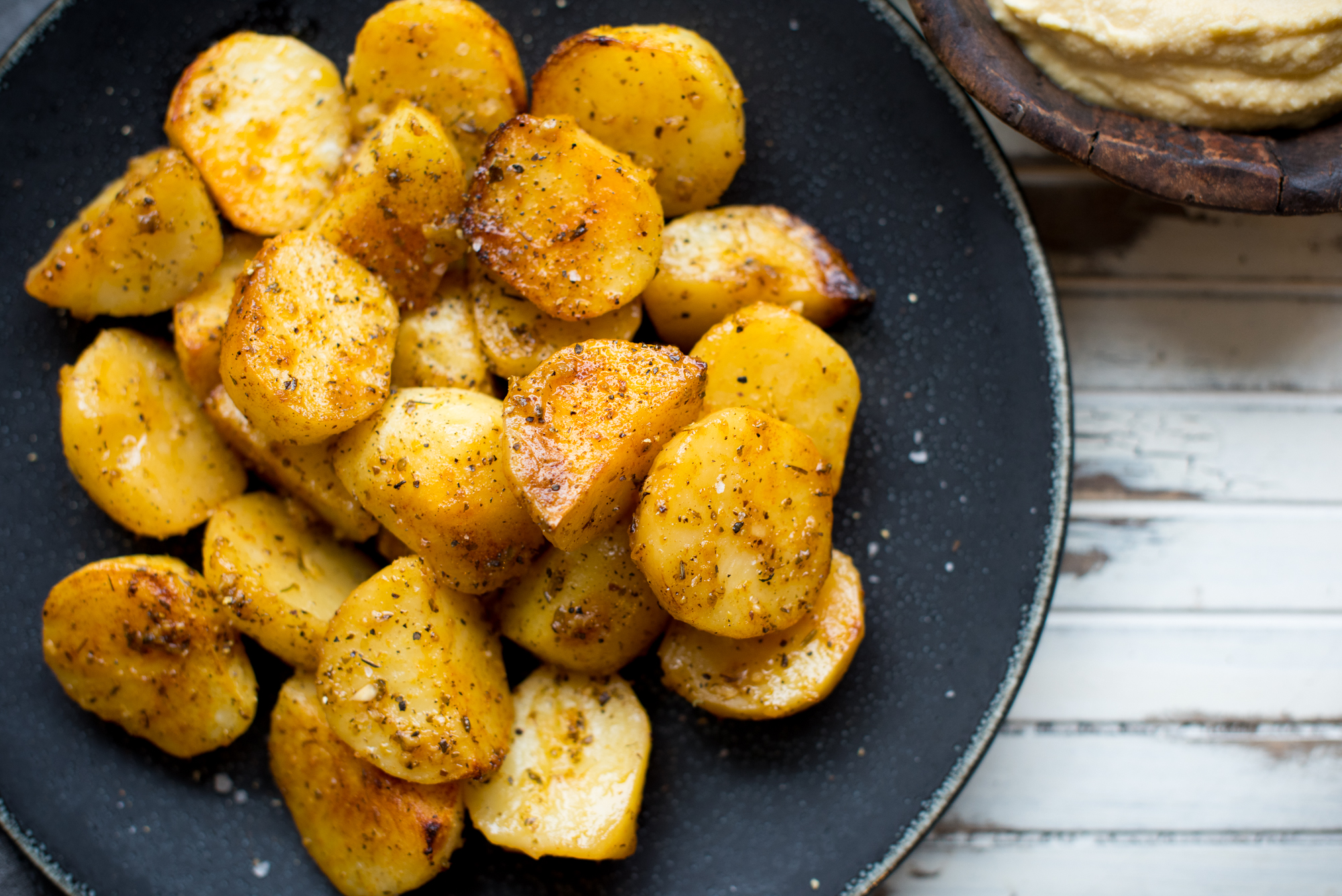 Greek Potatoes | Lemoni Patatas - Rouxbe Blog